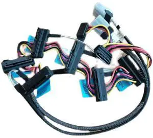 T110ii SAS 2.5 H200 cable, dual SFF8087 to 6 SATA 73J01