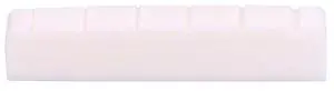 6-String Electric Guitar String Cushion Professional Buffalo Bone Guitar Nuts Slotted Replacement Durable for LP Folk Guitar