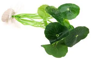 Trendy Artificial Grass Aquarium Bright Color Plastic Tree Leaves Eco-friendly Light Weight for Home Garden Fountain Decoration