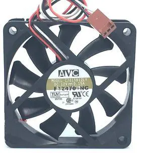 7CM C7015B12LY 7015 12v 0.15a70*70*15MM cooling fan laptop heat skin