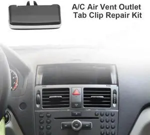 A/C Air Vent Outlet Tab Clip Repair Kit for W204 C180 C200
