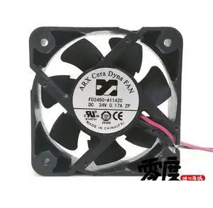 ARX FD2450-A1142C DC24V 0.17A 50x50x15MM 5cm 2Lines Inverter Cooling fan