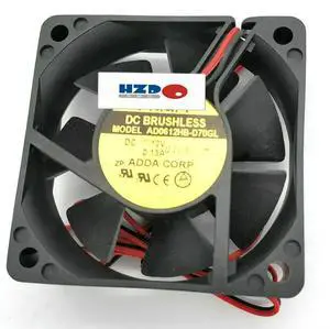 AD0612HB-D70GL 6015 12v 0.13a 2wire COOLING FAN 60*60*15MM 60MM