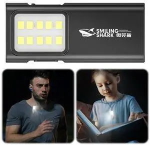 LED EDC Flashlight with Clip Emergency Camping Light Waterproof Super Bright Flashlight for Outdoor Running Hiking