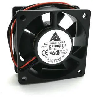 DFB0612H 6025 12v 0.15A Cooling fan 60*60*25mm 2WIRE HZDO