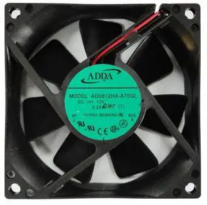 ADDA 8CM AD0812HX-A70GL 8025 12v 0.25a cooling fan