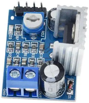 TDA2030A Single Power Supply Audio Amplifier 6-12V Speakers Audio Amplifier Module for DC Power Supply Audio System DIY Speakers