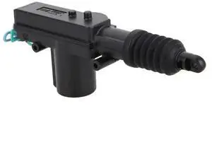 Heavy Duty Power Door Lock Actuator Motor 12V Car Door Power Central Lock Motor Actuator 2 Wire l Plastic Black