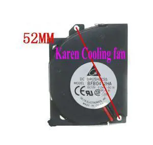 4.5cm BFB0412HA 4510 12v 0.24a 40*50*10mm dual ball worm gear fan