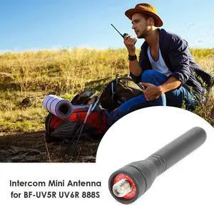 Household Computer Soft Antenna SMA-F Safety Parts for Baofeng UV-5R UV-6R BF-888S Walkie Talkie Accessories