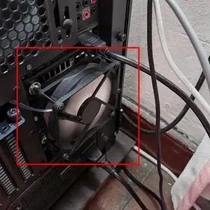 Cooling Fan Nut Screws Quiet Operation Housing Radiator Screws l Computer Radiator Fan Screws Set for PC Case Fan