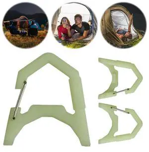 Camping Light Hook Tent Lamp Hanging Hook Camping Lantern Hanging Buckle for Outdoor Camping Fishing