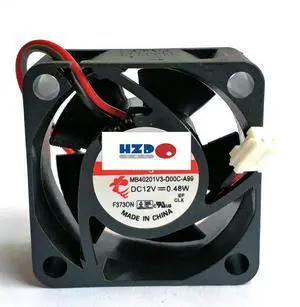 MB40201V3-D00C-A99 4020 12v 0.48w 2wire Cooling fan 40*40*20MM hzdo