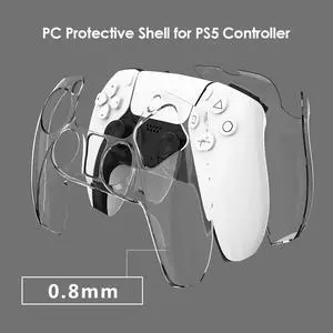 Ultra Slim Clear PC Cover Protector Case for PS5  Controller Accessory Electronic Machine Accessories Ultra Slim Clear PC Cover Protector Case for PS5  Controller Accessory Electronic Machine Accessories