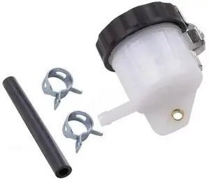 Brake Pump Oil Jug Motorcycle Disc Brake Oil Cup Hydraulic Master Cylinder Oil Cup for Kawasaki ZX6R 1998-2018 ZX10R 2004-2018