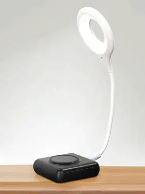 24LED Atmosphere Night Light Bendable Voice Control Camping Light Portable USB Plug Artificial ligence Decor Lighting