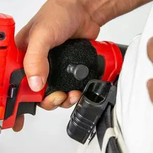 Portable Outdoor Drill Clip with Tool Grip Electric Drill Holster Buckle Multi-functional Waist Tool Set for Wrench Hammer Screw