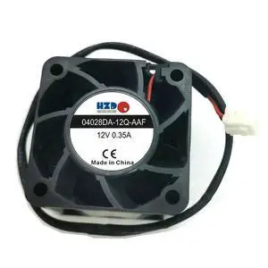 04028DA-12Q-AAF 4028 12V 0.35A 4CM 2Wire Cooling Fan 40*40*28MM laptop heat skin