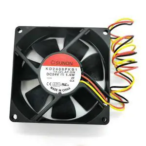 KD2408PKB1 13.2.AF.GN 8020 24v 1.4w cooling fan hzdo 80*80*20MM