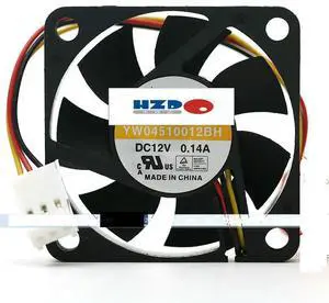 HZDO YW04510012BH Cooling Fan GM1245PFV2-A AD4512MS-G70  HD-4510H12B HAV-4510H12S 45*45*10MM
