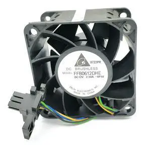 FFB0612DHE for delta 6038 12v 2.5a 4lines Cooling Fan hzdo 60*60*38MM