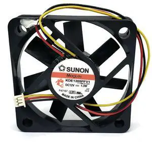 KDE1205PFV1 5010 12V cooling fan 50*50*10mm 3wire for hzdo