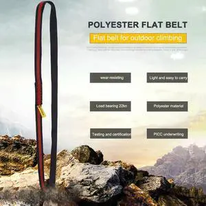 Outdoor Rock Climbing Belt Sling Wear Resistant Strap Mountaineering Equipment Protective Supplies Survival Equipment