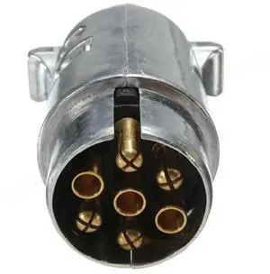 7 Pin Plug Round Male l Caravan Trailer Truck Ute Automotive Parts Boat