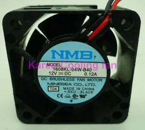 4CM 1608KL-04W-B40 4020 12V 0.12A 2Wire Cooling fan