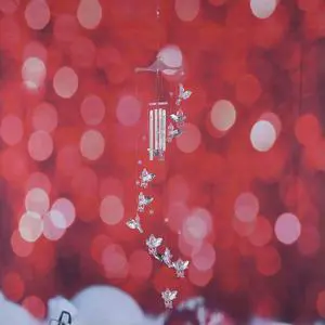 Butterfly Angel Wind Chimes Bells Decor Aluminium Alloy Hanging Wind Chimes Gift Home Living Props Handmade for Balcony Outdoor