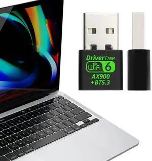 USB 6 Bluetooth-Compatible 5.3 Adapter Wireless Network Card 900Mbps Mini USB Dongle Driver Free for PC/Laptop/Desktop USB 6 Bluetooth-Compatible 5.3 Adapter Wireless Network Card 900Mbps Mini USB Dongle Driver Free for PC/Laptop/Desktop