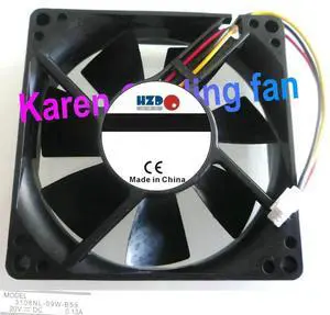 8CM 8020 20V 0.13A 3108NL-09W-B59 3wire cooling fan