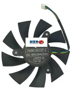 HZDO HA9015H12F-Z for GTX 1060 OC GTX950 R7 360 2GD5 Graphics card cooling fan