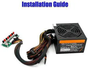 20/24 Pins Computer Power Supply with USB 5V Port ATX Desktop PC Power Disconnect Adapter 12V 5V 3.3V for Desktop Computer 20/24 Pins Computer Power Supply with USB 5V Port ATX Desktop PC Power Disconnect Adapter 12V 5V 3.3V for Desktop Computer