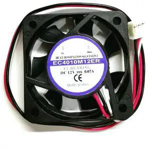 FOR EverCool EC4010M12ER DC 12V 0.07A 40x40x10mm 3-Wire Server Cooling Fan 40*40*10MM HZDO
