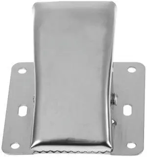 Stainless Steel Fish Fillet Clamp with Mounting Base Deep-Jaw Fish Tail Clip Fish Cleaning Station Clip for Fish Cleaning Tools