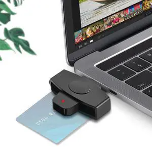 CAC Card Reader Portable Chip Reader Bank Tax Declaration Accessories Support for for  OS