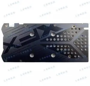 the Backplate for XFX RX570 RX580 2048SP Graphic Video Card
