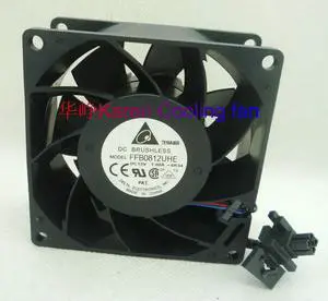 8038 12V 1.8A Double ball violence Brushless DC Cooling Fan FFB0812UHE