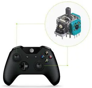 10pcs ThumbStick Repair Parts Accessory Joystick Replacement Analog 3D Joysticks Replacement for Xbox One Controller