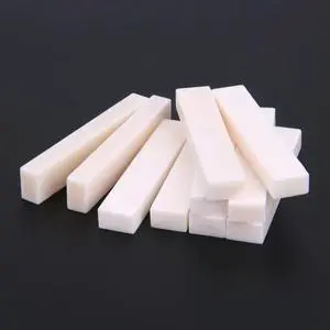 10pcs Electric Guitar String Cushion Professional Buffalo Bone Guitar Bridge Saddle Lightweight  Musical Instrument Parts
