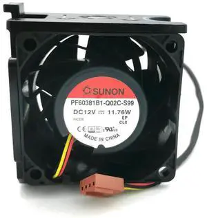 PF60381B1-Q02C-S99 6038 12V 11.76W COOLING FAN 60*60*38mM HZDO
