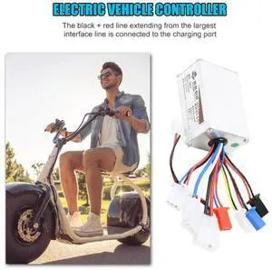 24V 250W E-Bike Scooter Brush Motor Controller Electric Lightweight Element Decoration for Electric Bicycle Accessories