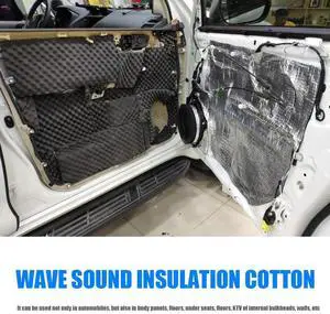 Auto Noise Insulation Sound Deadening Mat 20x31 inch Car Sound Proofing Foam Enduring Car Parts Components Auto Noise Insulation Sound Deadening Mat 20x31 inch Car Sound Proofing Foam Enduring Car Parts Components
