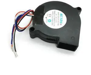 5015 24V double ball mute blower 5cm PWM temperature controlled Purifier Humidifier turbine fan RB5015B24H-RPS hzdo