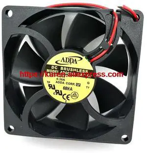 AD0824VB-A71GP DC24V 0.38A 80*80*25MM 8cm high speed cooling fan