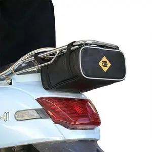 Commuter Sport Motorcycle Tail Bag Motorcycle Rear Frame Bag Electric Bicycle Motorcycle Carrier Pannier for Luggage Rack