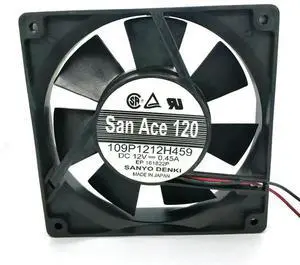 109P1212H459  12cm 109P1212H401 12025 12v 0.45 2wire  cooling fan