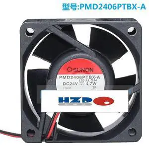 PMD2406PTBX-A 6025 24V 4.7W Cooling fan 60*60*25mm HZDO PMD2406PTBX-A 6025 24V 4.7W Cooling fan 60*60*25mm HZDO