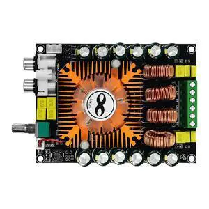 TDA7498E 2.0 High Power Digital Power Amplifier Board Support BTL 220W Stereo Amplifier Board With Cooling Fan Gain Adjustable